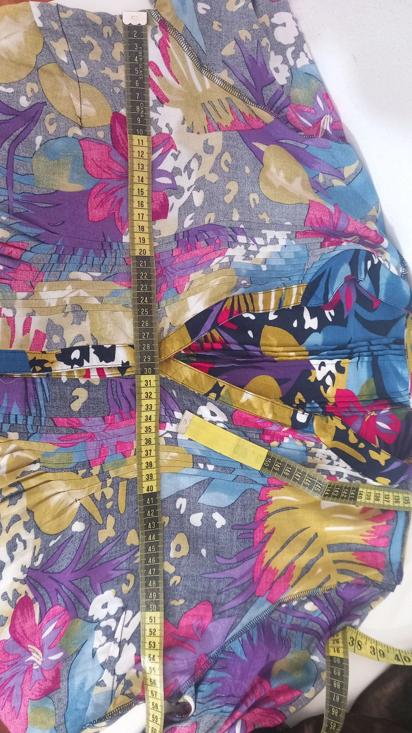 Túnica oversized floral, Anne Weyburn, tamanho M/L – photo 12